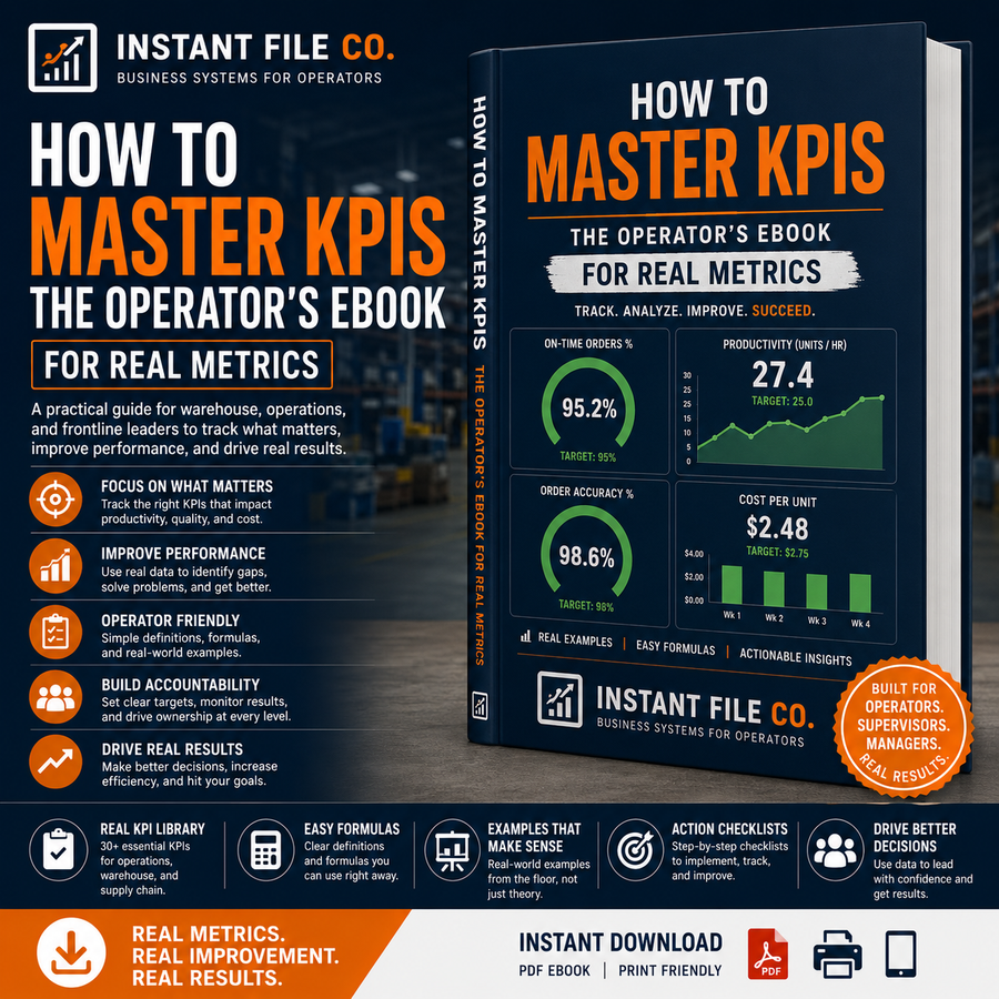 How to Master KPIs — The Operator's eBook for Real Metrics